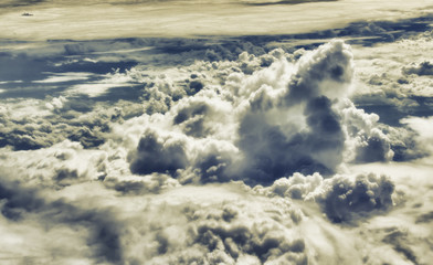 Obraz premium A beautiful view of the clouds