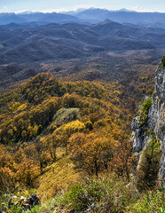 The mountains and the trip to Elbrus with friends.
