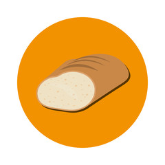 bread fresh bakery icon vector illustration graphic design