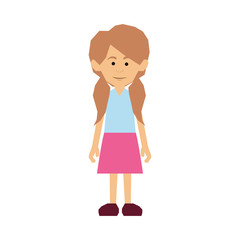 woman cartoon icon image vector illustration design 