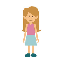 woman cartoon icon image vector illustration design 