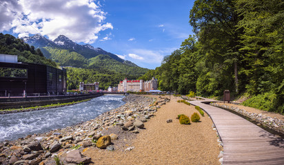 Tours and travel to Russia .Sochi is a favorite place .