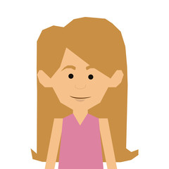woman cartoon icon image vector illustration design 