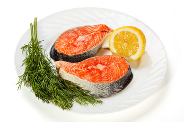 fresh salmon