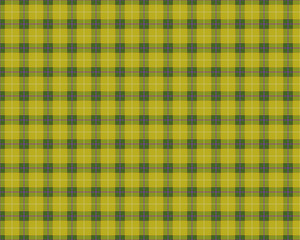 Yellow background of plaid pattern