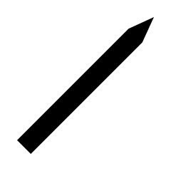 Pencil drawing object icon vector illustration graphic design
