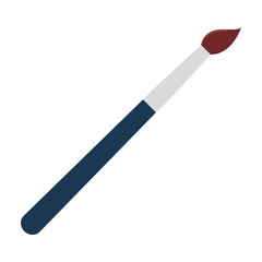 Paint brush art icon vector illustration graphic design