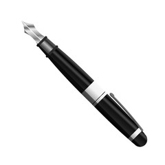 isolated office pen icon vector illustration graphic design