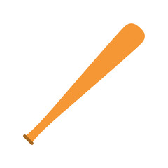 Baseball bat sport icon vector illustration graphic design