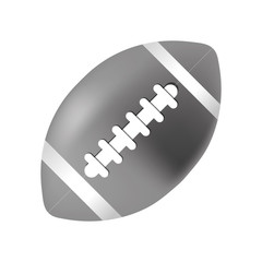 american football ball icon vector illustration graphic design