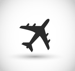 Plane icon vector