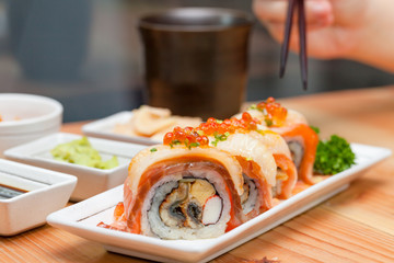 Maki Japanese food