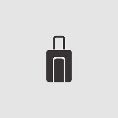 luggage icon illustration