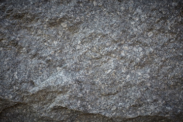 Grey granite background texture close up vignette