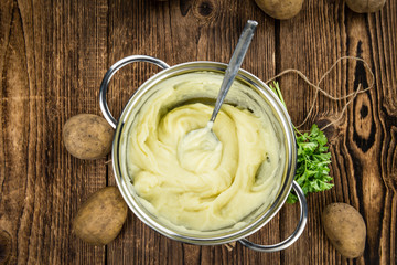 Portion of Mash (selective focus)