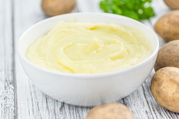 Portion of Mash (selective focus)