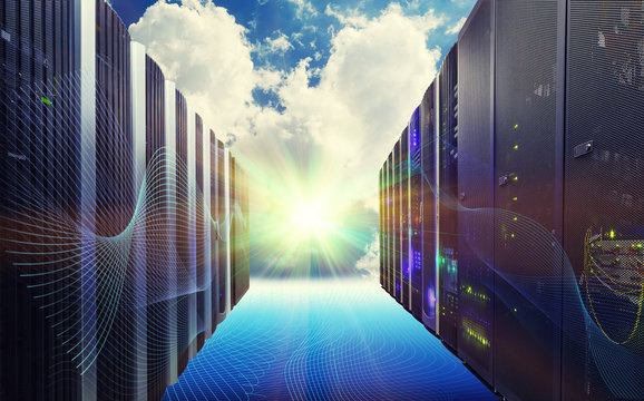 Conceptual Vision Of Datacenter On The Cloud Computing