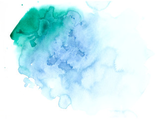 Abstract watercolor aquarelle background