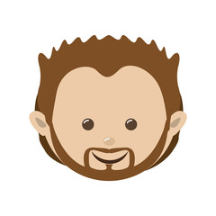 man character icon image vector illustration design 