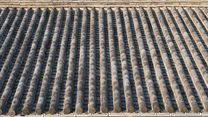 Chinese traditional roof texture