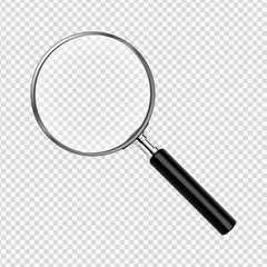 realistic magnifying glass vector © Daniel Berkmann