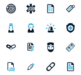Job icons set