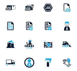 Job icons set