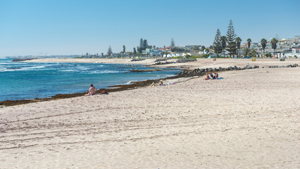 Strand in Swakopmund, Namibia