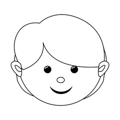 face of man icon image vector illustration design 