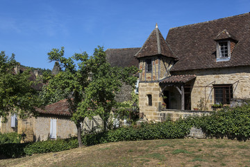 Fototapeta na wymiar Medieval Buildings - Sarlat - France