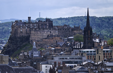 Fototapeta na wymiar Edinburgh Castle