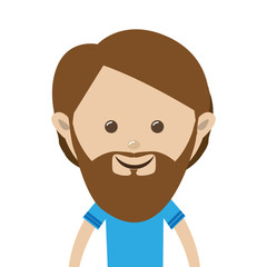 man character icon image vector illustration design 