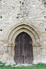 Old church door