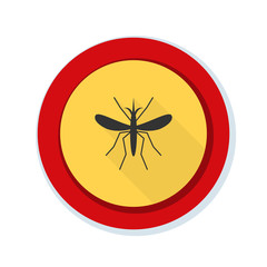 Mosquito Danger sign
