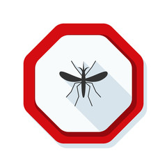 Mosquito Danger sign