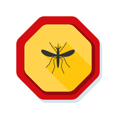 Mosquito Danger sign