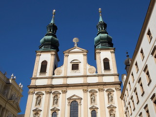 Fototapeta na wymiar Wien - Jesuitenkirche, Österreich