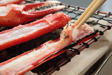 焼き蟹　蟹