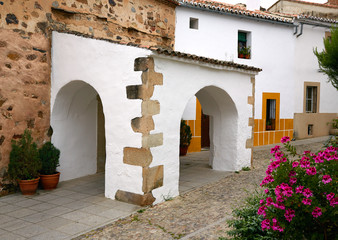 Caceres juderia Ermita saint Antonio in Spain