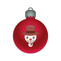 Colorful Christmas bauble nr. 24