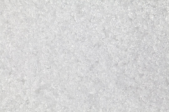 Snow texture, macro