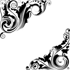 Corner Floral Design