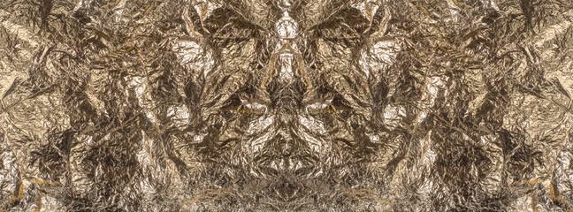 gold metal foil texture