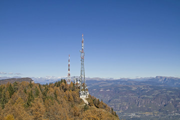 Sendeanlage Penegal in Südtirol