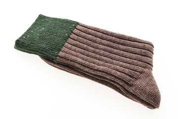 Pair of sock isolated
