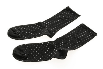 Pair of sock isolated