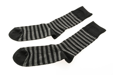 Pair of sock isolated