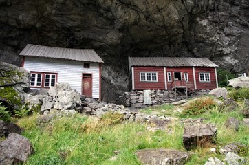 Fototapeta premium Rock houses