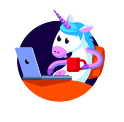 working unicorn