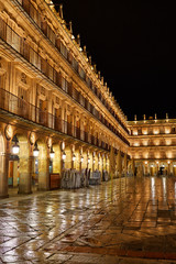 Fototapeta premium Salamanca Plaza Mayor in Spain